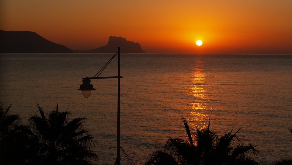 Amanecer en Altea