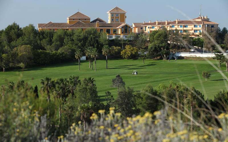 Detalle Campo golf Hotel Campoamor
