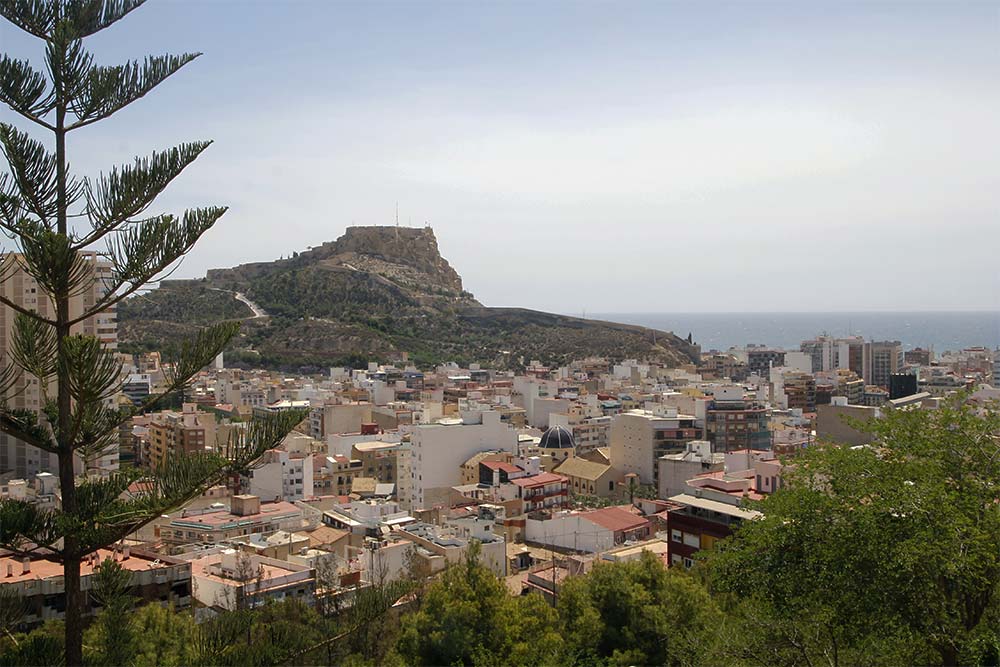 Imagen de unas vistas de la ciudad de Alicante