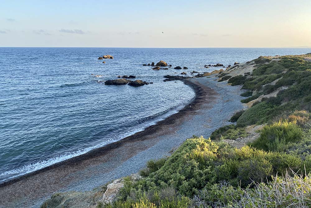 Vista de la playa Gran de Tabarca