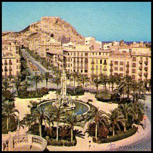 Postal de Luceros de 1964