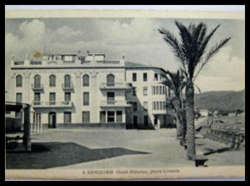 El Hotel Bilbaíno en una foto de la época
