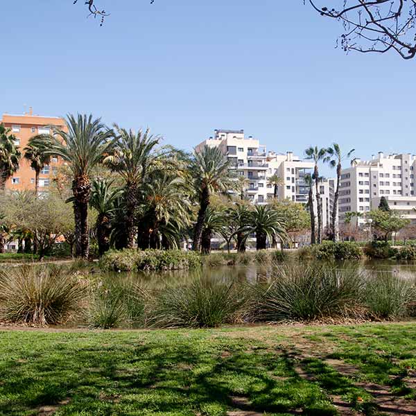 Vista del Parque de la Playa de San Juan
