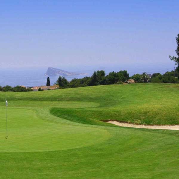 Campo de golf en Benidorm