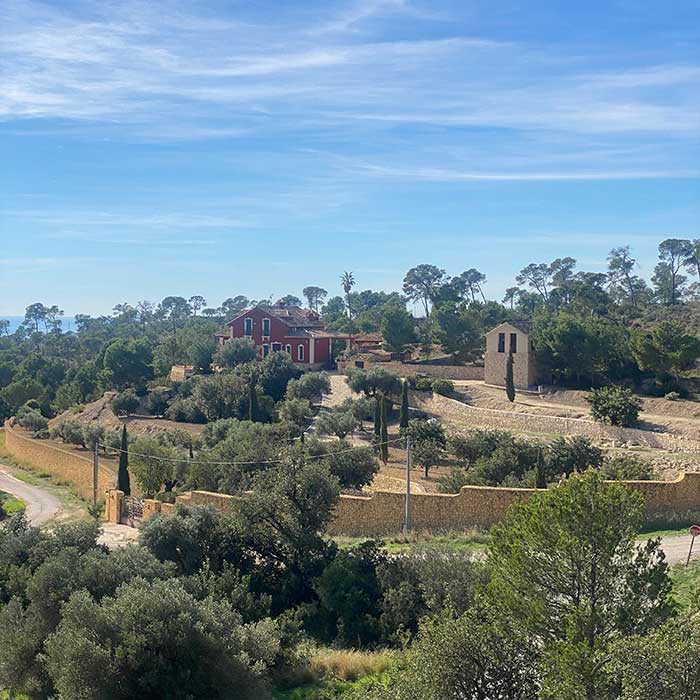 Chalets a las afueras de Aigues