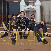 Cartel actuación Miss Cafeina en Marmarela Alicante