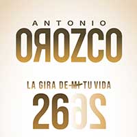 Cartel del concierto en Alicante de Antonio Orozco