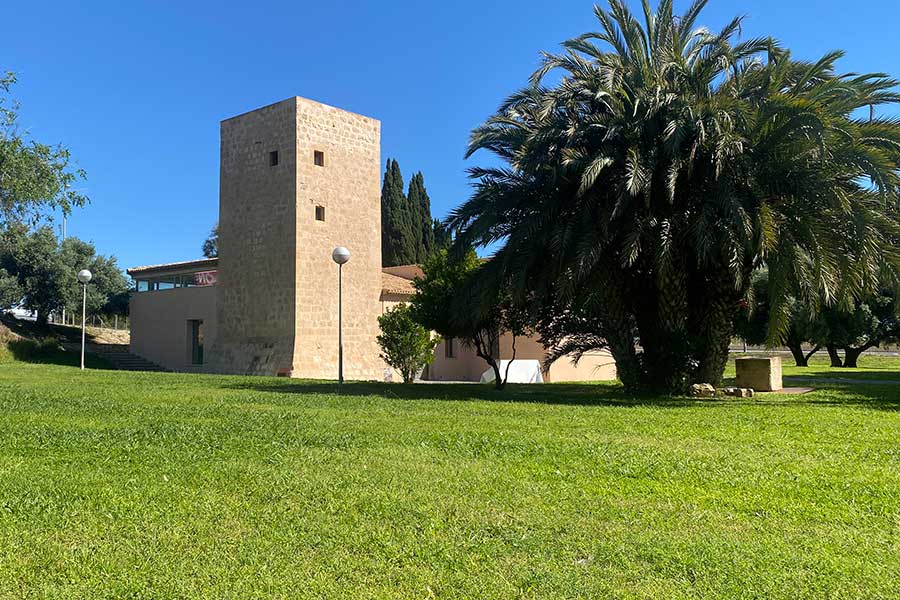 Vista de una de las Torres de la Huerta en alicante