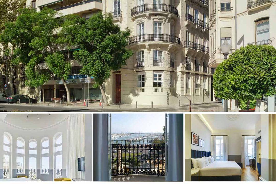 Hotel Casa Arberola frente al puerto deportivo